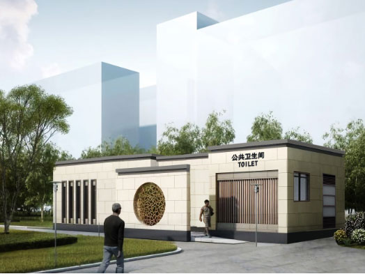 新丰豪华组装型移动厕所